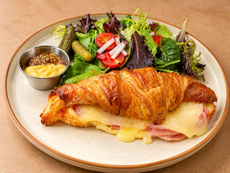 Toasted Ham and Cheese