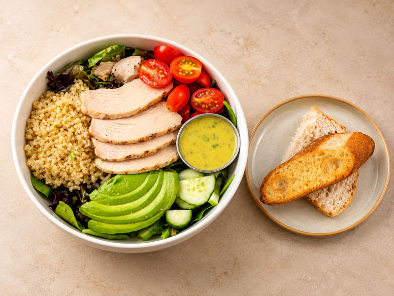 Chicken Quinoa Salad Bowl