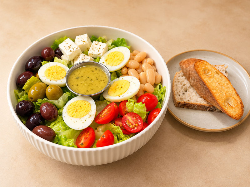 Mediterranean White Bean Salad